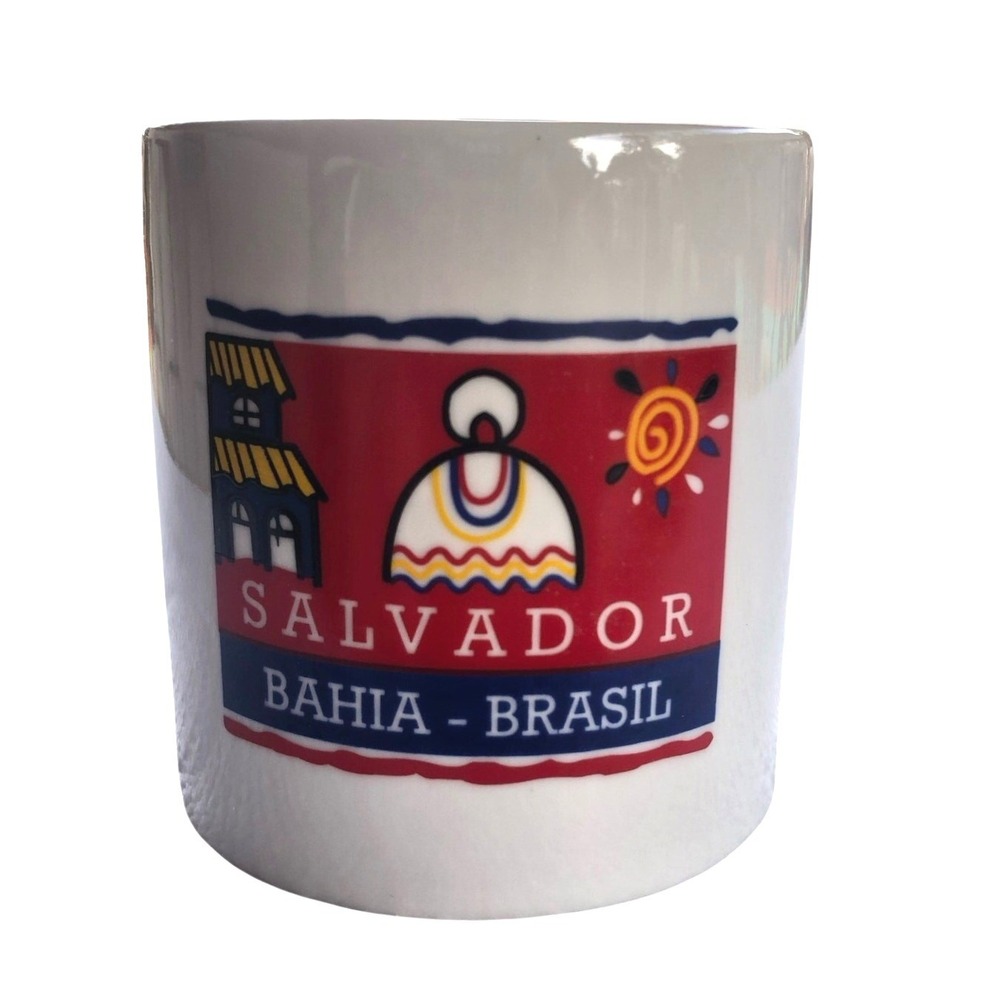 Caipirinha Pot Mug Ceramic Salvador Bahia Brasil Brazilian Cocktail